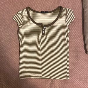 Striped Brandy Melville Tee